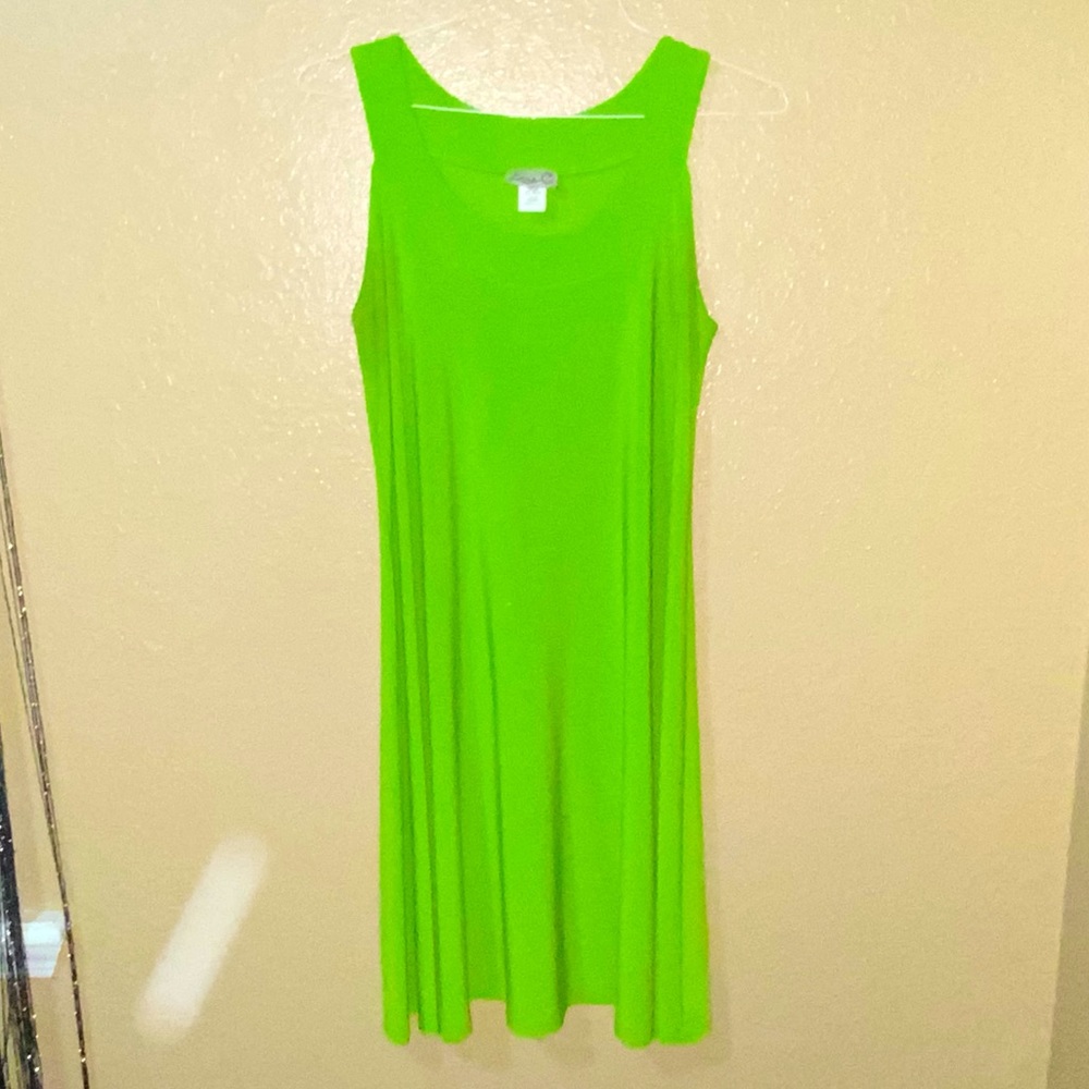 Emma G Lime Green Dress
